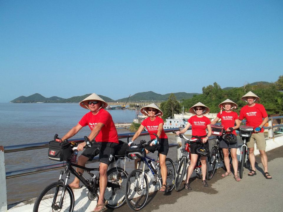 Cambodia vietnam cycling